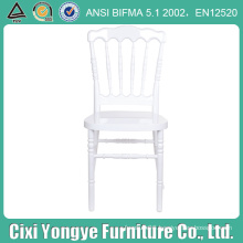 Durable White Color Plastic Napoleon Chair for Event